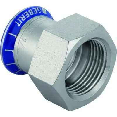 Mapress Inox bm egyenes csatlakozó 54-2"