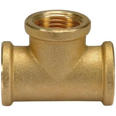 Réz menetes T-idom 3/4"