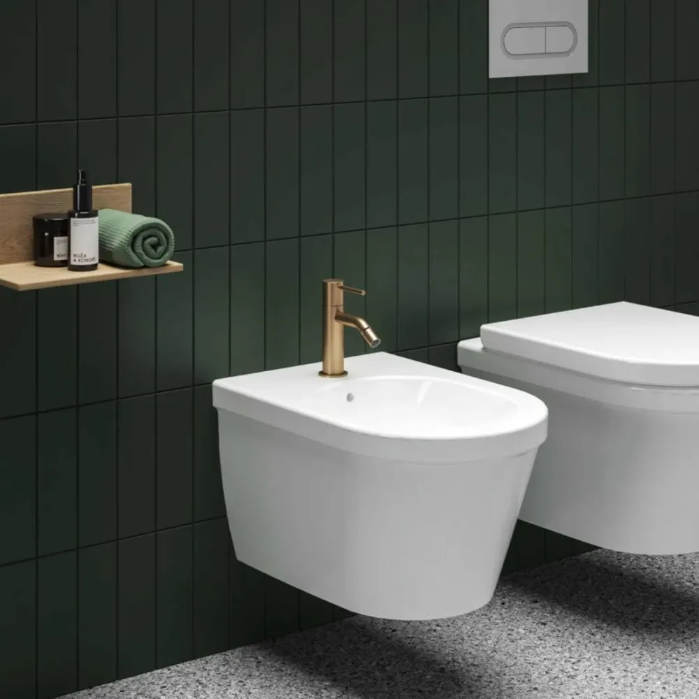 Ravak Espirit bidécsaptelep 180 mm, álló, leeresztő nélkül, rose gold (X070355)