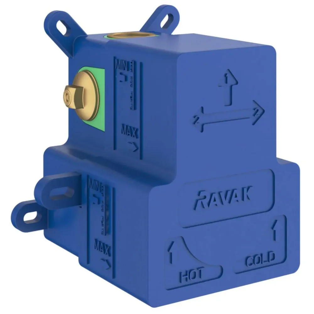 Ravak R-box 07E.50 R-box Vertical O2 alaptest falba süllyesztett csaptelepekhez (X070234)