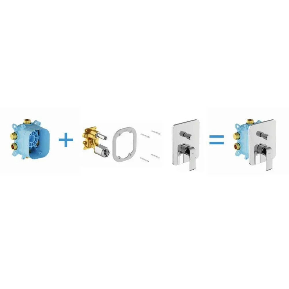 Ravak R-box Vari falsík alatti egység (KIZÁRÓLAG FLAT csaptelephez), RB 072.50 (X070139)