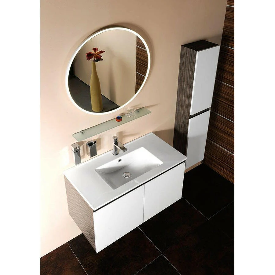 Sapho Slim mosdó 90x1,6x46 cm (1601-90)