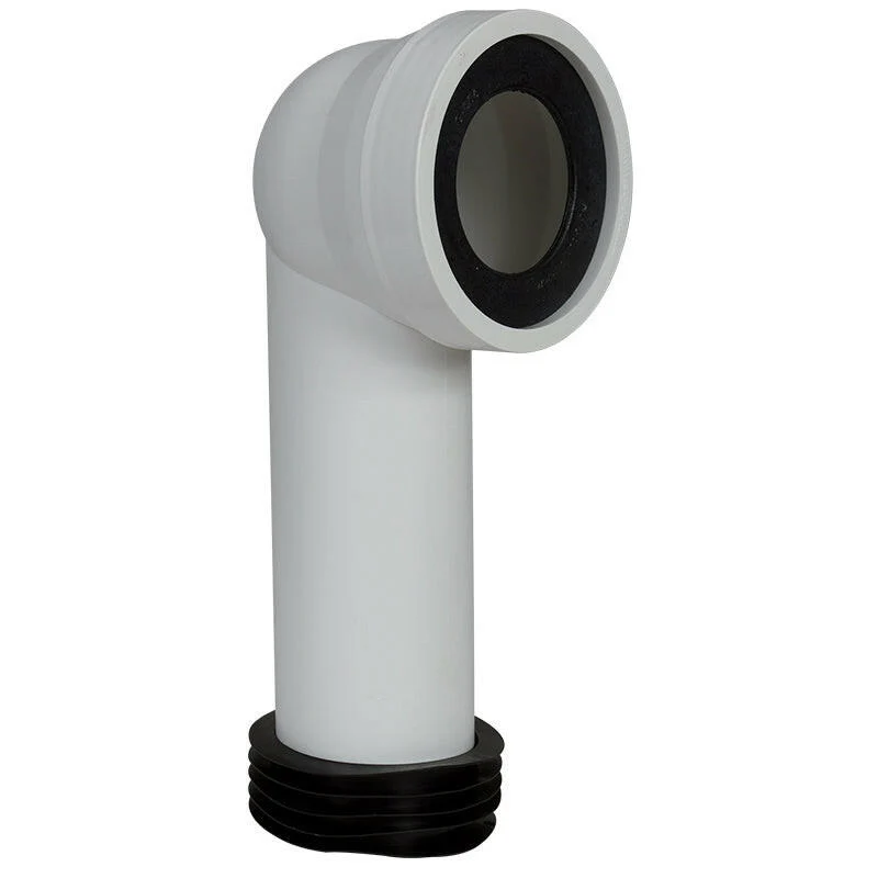 Styron Wc bekötő könyök 90mm elfolyás