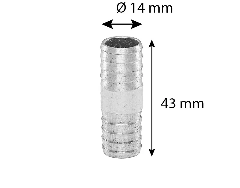 Tömlőcsatlakozó átmérője. 14 mm