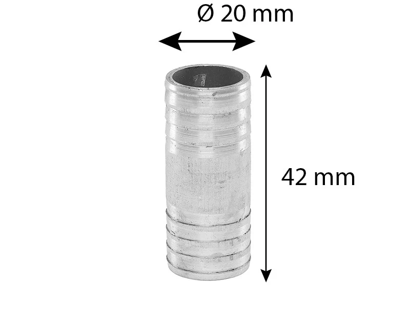 Tömlőcsatlakozó átmérője. 20 mm