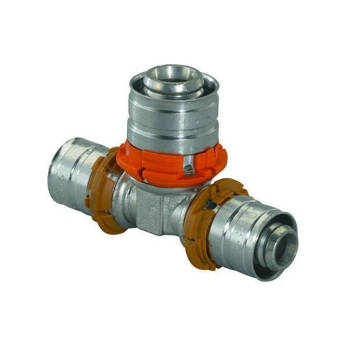 Uponor pressz szűkített T-idom 20-16-20