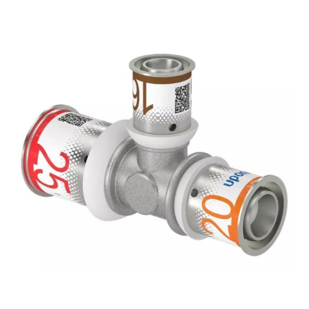 Uponor S-Press Plus réz T-idom szűkített 25-16-20