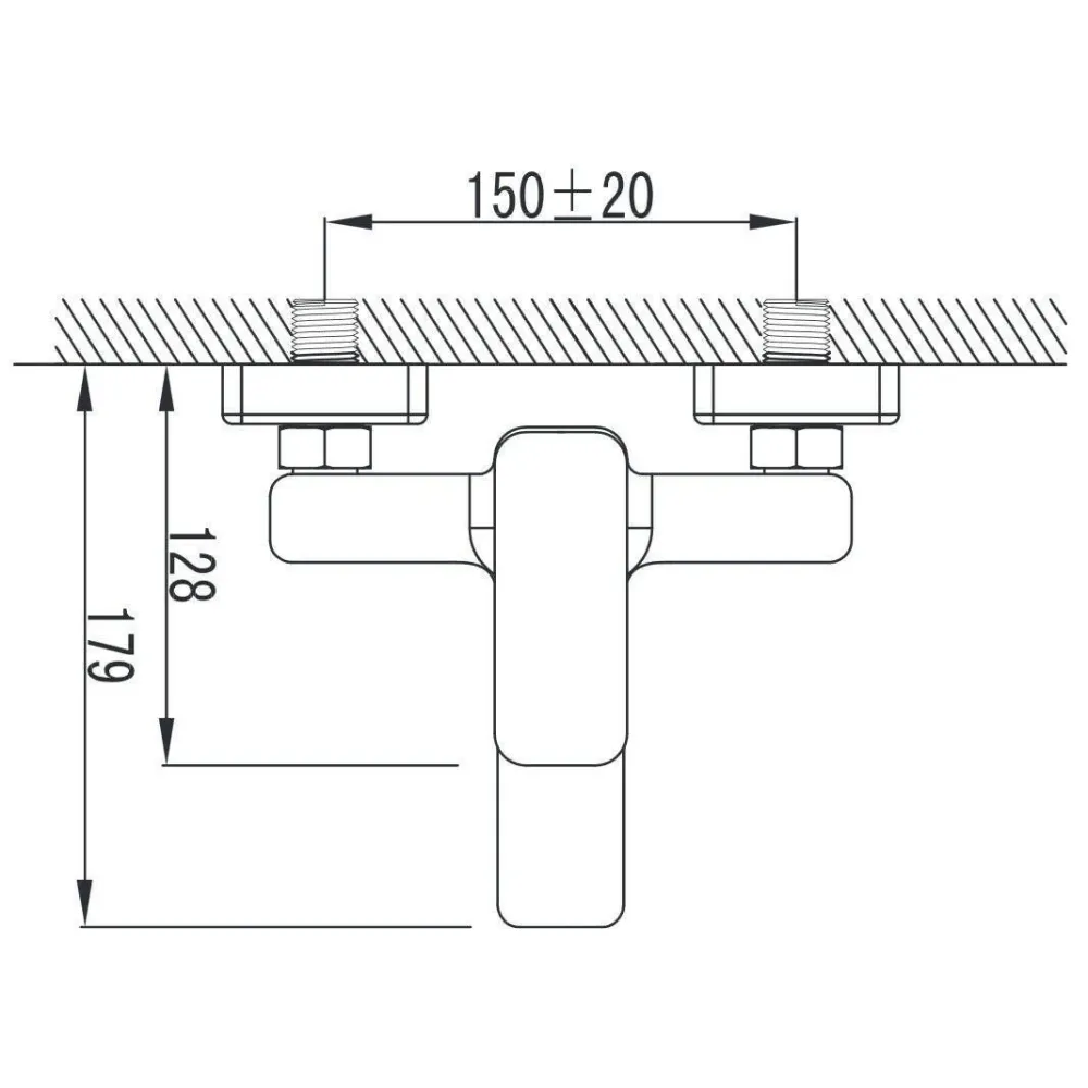 Wellis Cosmo kád csaptelep, 21,5x17,9x11,5 cm (ACS0204)
