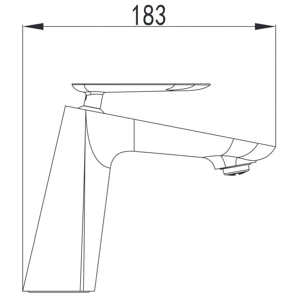 Wellis Diablo mosdó csaptelep, 15x18,5x10,1 cm (ACS0221)