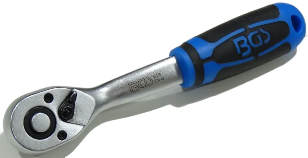 1/4"-es megfordítható racsni BGS-technic