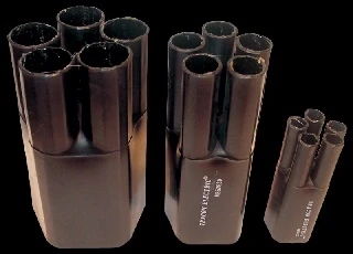 Tracon Végzáró 5-eres kábelhez 5x70-5x120mm2 (5×16/8mm+1×80/33mm) Fekete gyantás VE58033