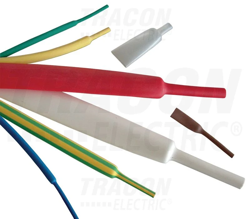 Tracon Zsugorcső .vékonyfalú . 9,5/4,8mm barna ZS095B